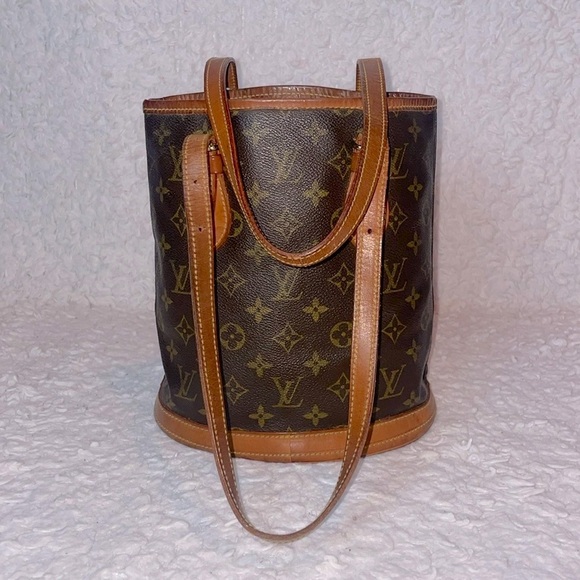 Louis Vuitton LV Monogram Petit PM Bucket Shoulder Bag Purse - Picture 3 of 17